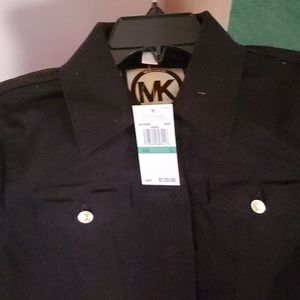 Michael Kors Black Jean Jacket